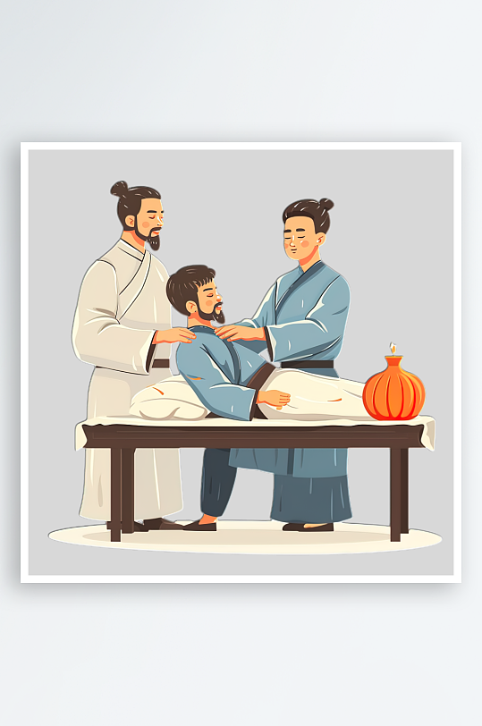 中医针灸的免抠元素
