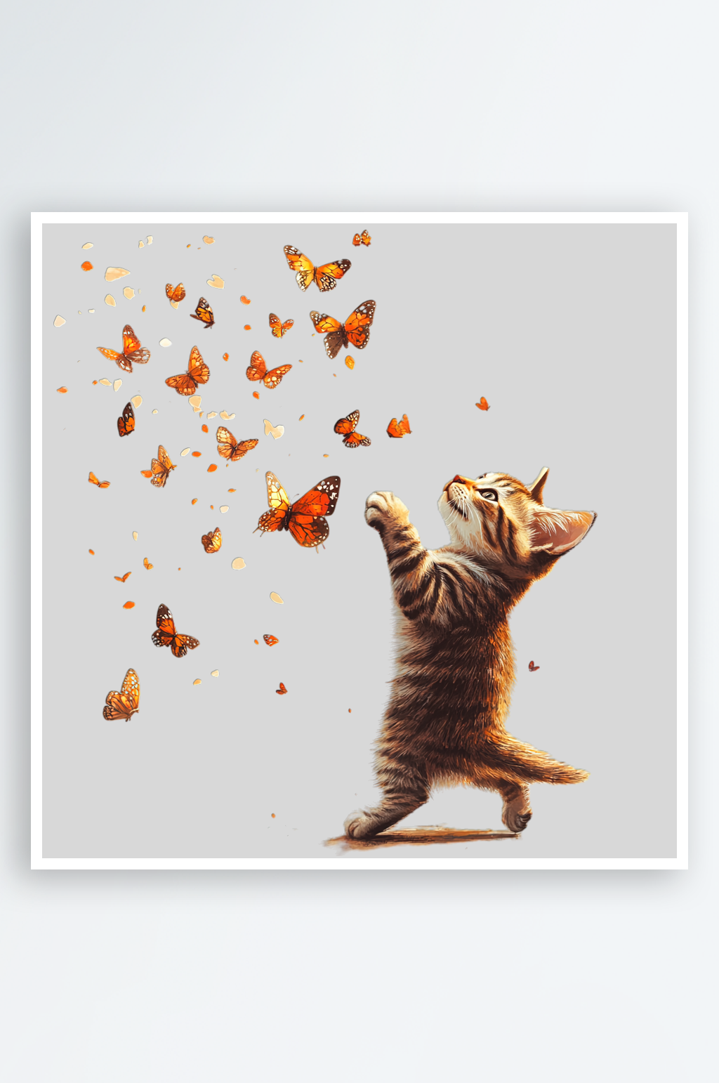 可爱猫猫的免抠元素素材