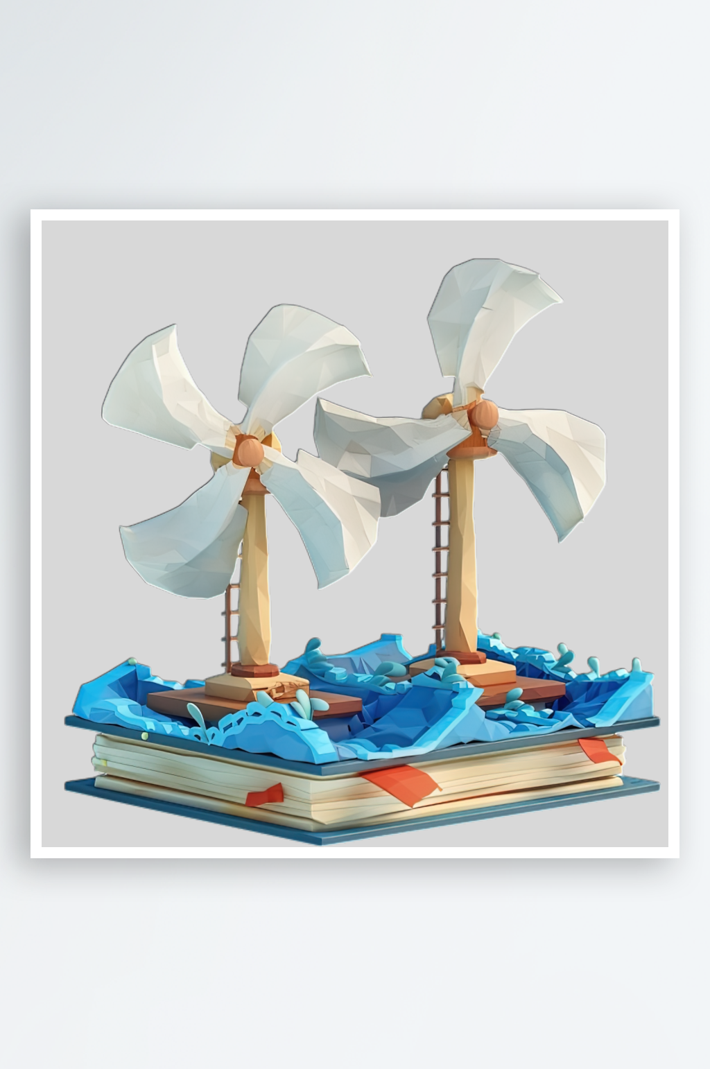 3D建筑物的免抠元素素材