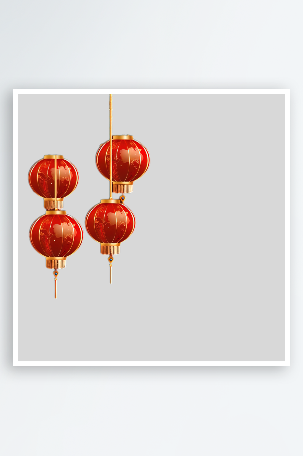 中国风装饰边框的免抠元素素材