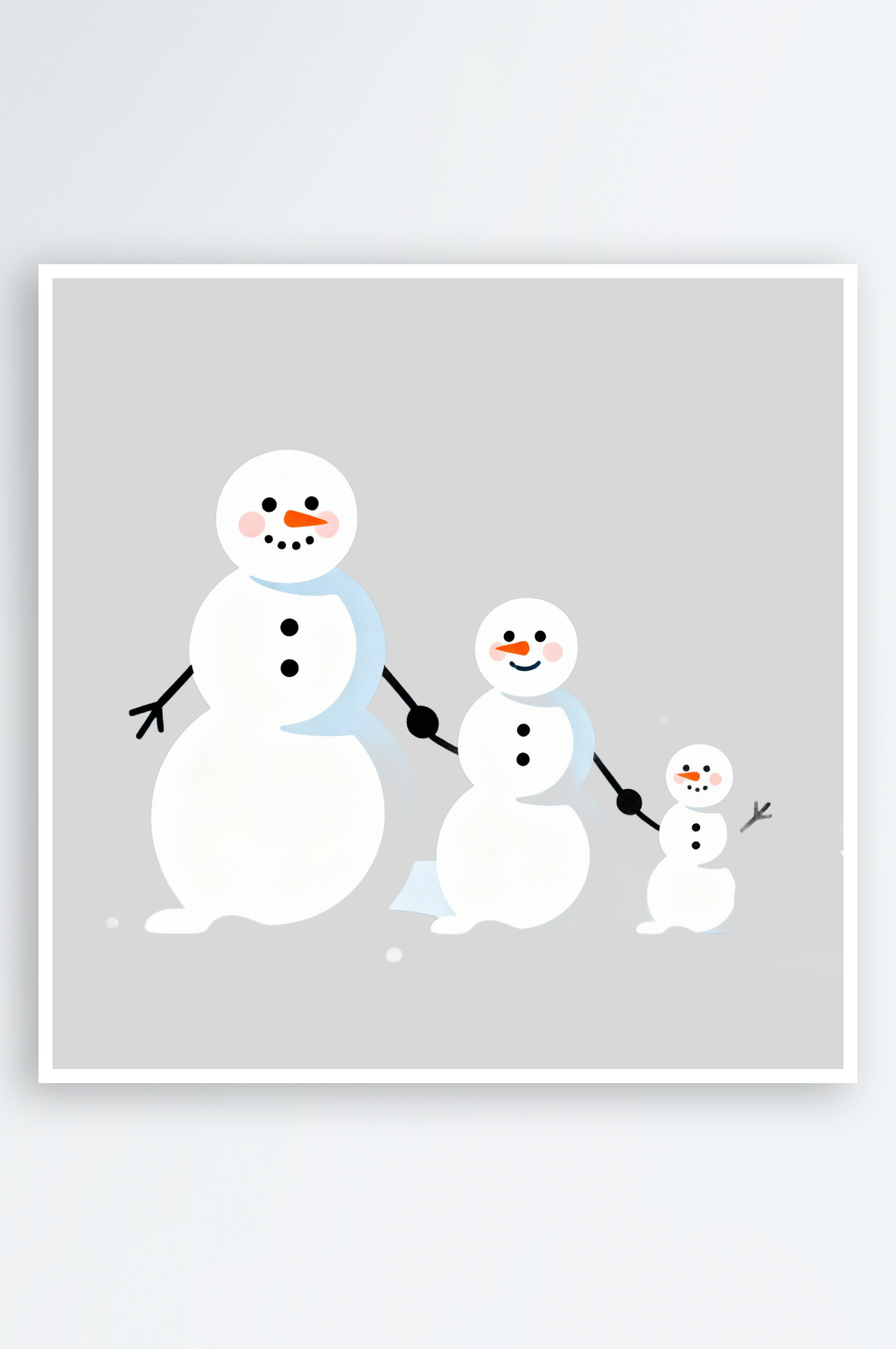 冬天雪花免扣元素素材
