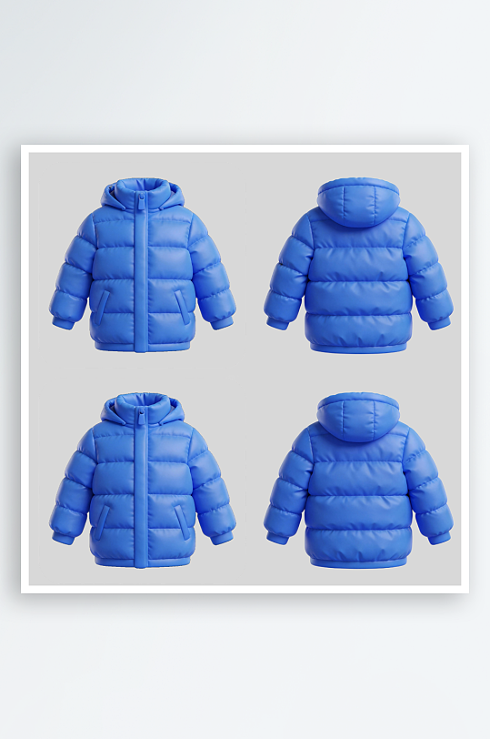 冬季服装的免扣元素-众图网