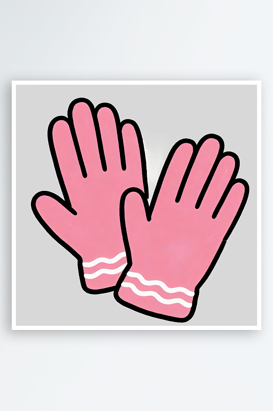 冬季服装围巾的免扣元素-众图网