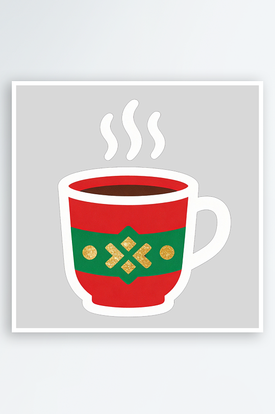 马年喜庆装饰的免扣元素-众图网