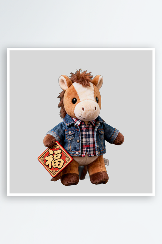 3D马年的免扣元素-众图网