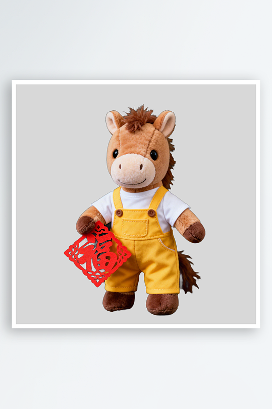 3D马年的免扣元素-众图网