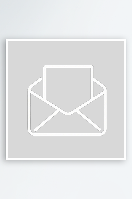 手绘信封的免扣元素-众图网