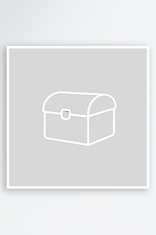 手绘宝箱的免扣元素-众图网