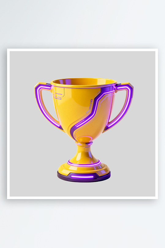 3D冠军奖杯的免扣元素-众图网