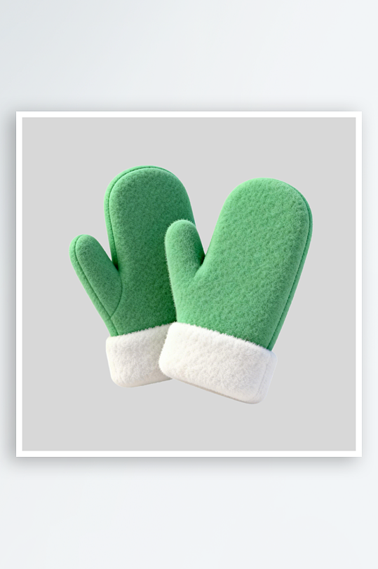 手套插画的免扣元素-众图网