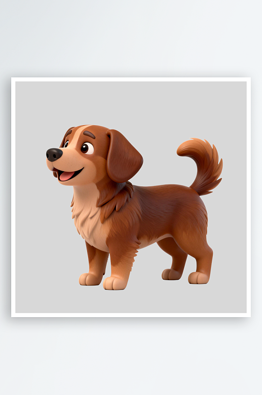 动物小狗图标的免扣元素-众图网