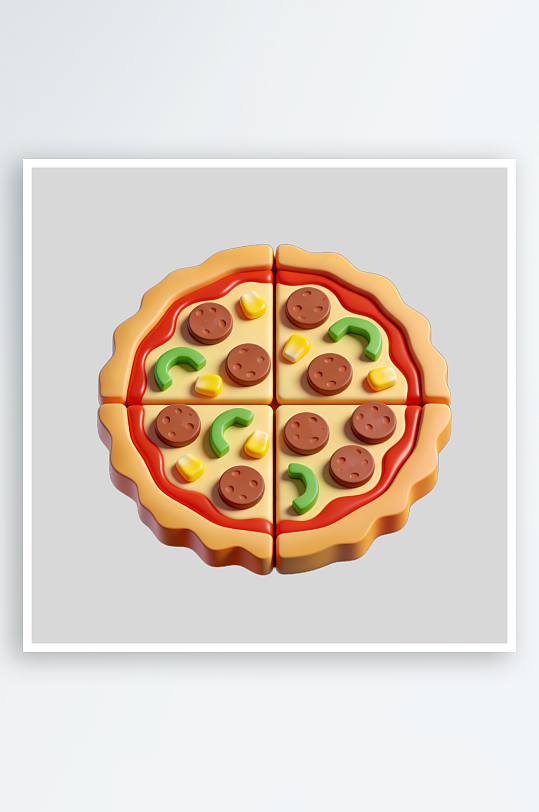 3D餐饮美食元素-众图网