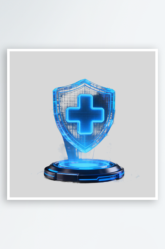 3D科技风图标的免扣元素-众图网