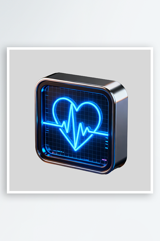 3D科技风图标AI元素-众图网