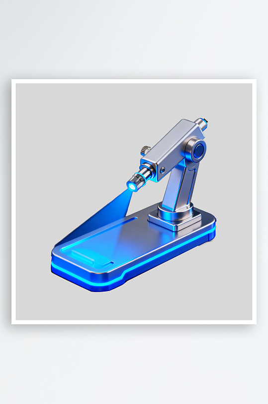 3D科技风图标机器人-众图网