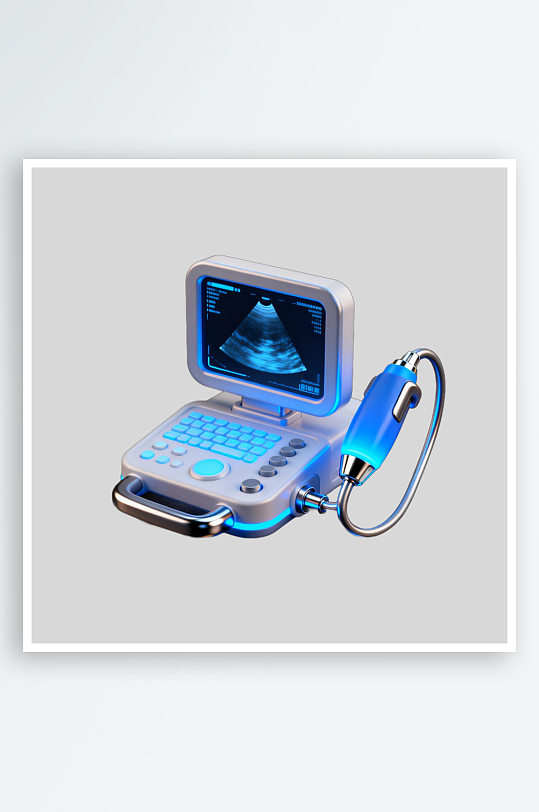 3D科技风图标机器人-众图网