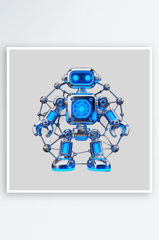 3D科技风图标元素-众图网