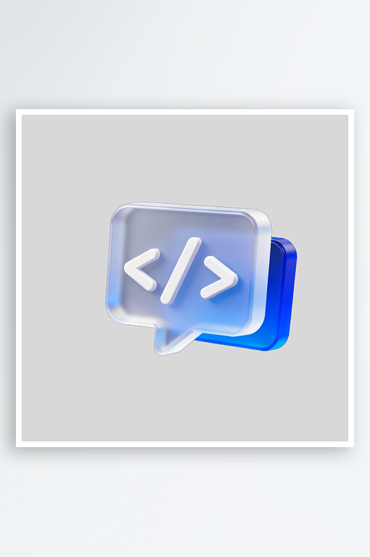 3D科技风图标元素-众图网