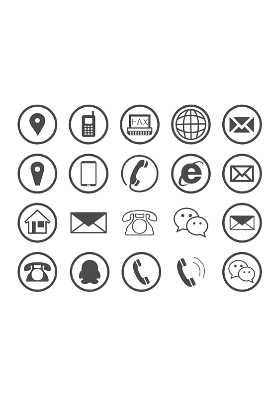 地址手机矢量图标 微信图标-众图网