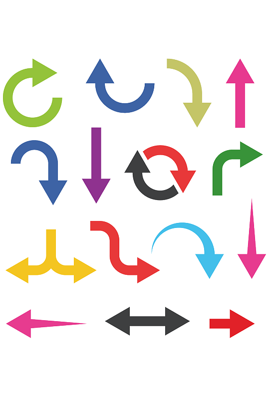 指示箭头合集素材