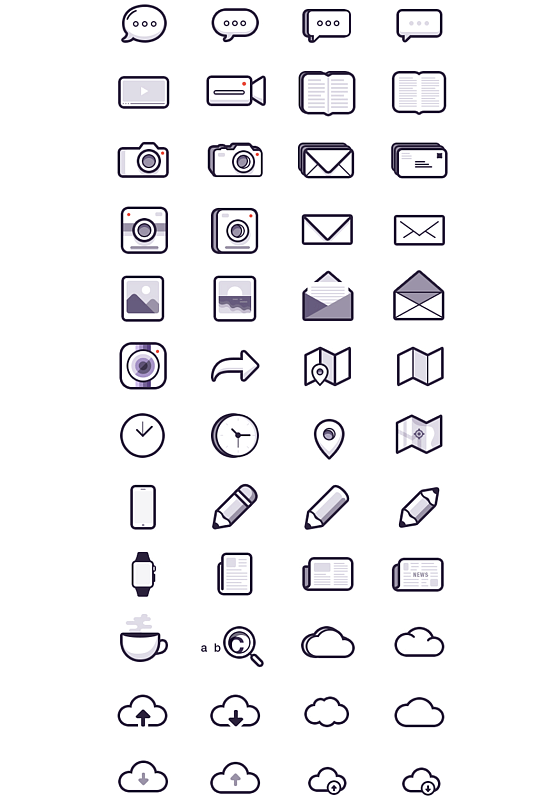 网页设计图标素材