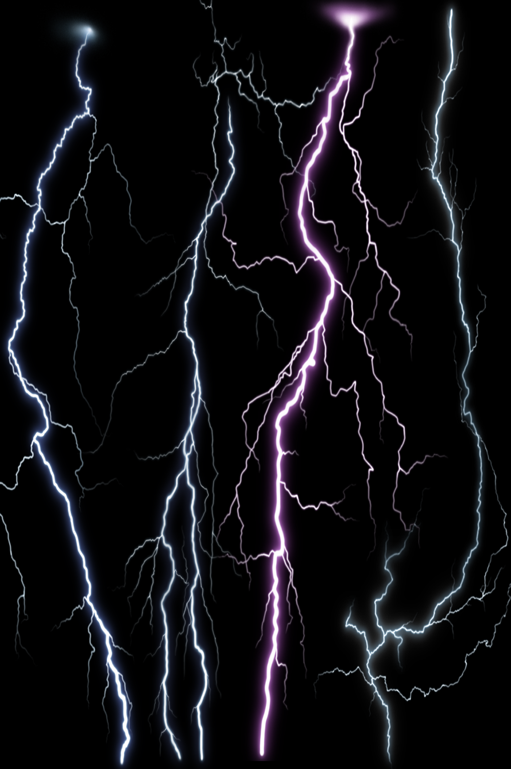 雷电闪电PSD素材素材