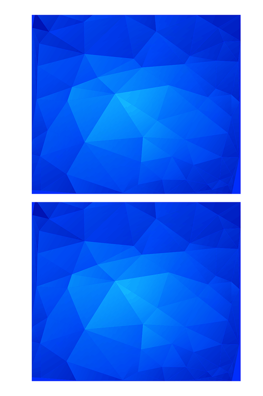 蓝色三角形立体背景-众图网