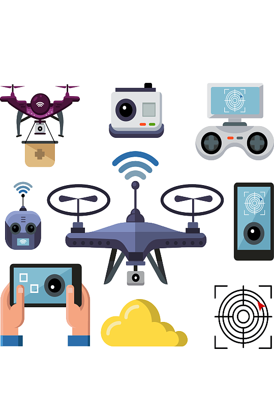 老人机手绘海报图片 老人机手绘海报素材模板下载 众图网