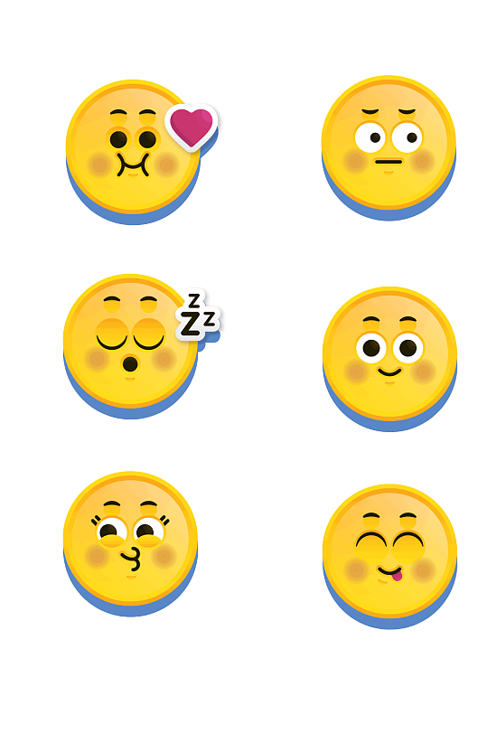 表情矢量图片-表情矢量素材下载-众图网