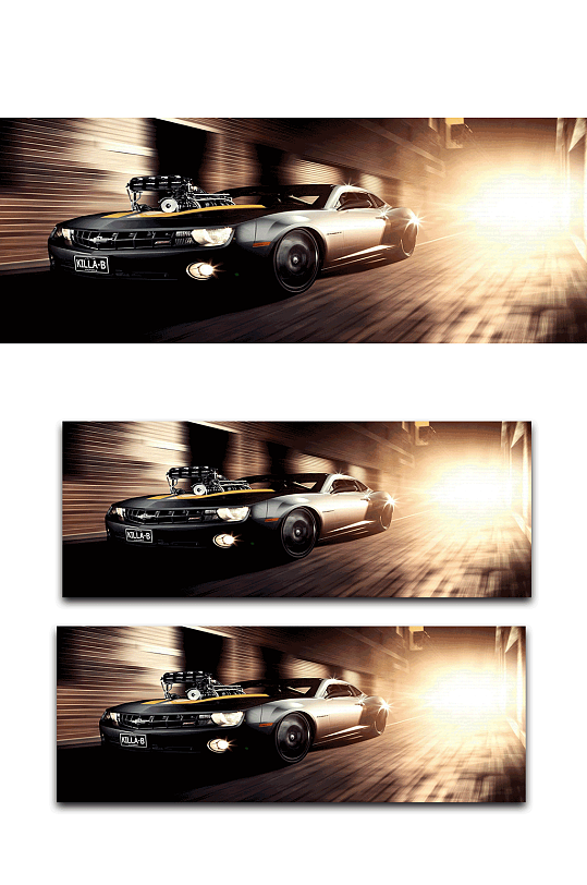 大气汽车广告背景图