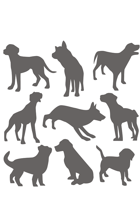 5ai矢量狗小狗剪影立即下载黑色矢量狗动物剪影立即下载狗动物剪影