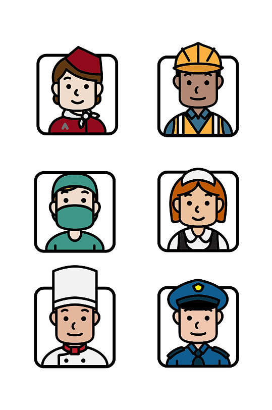 厨师矢量图图片-厨师矢量图设计素材-厨师矢量图模板下载-众图网