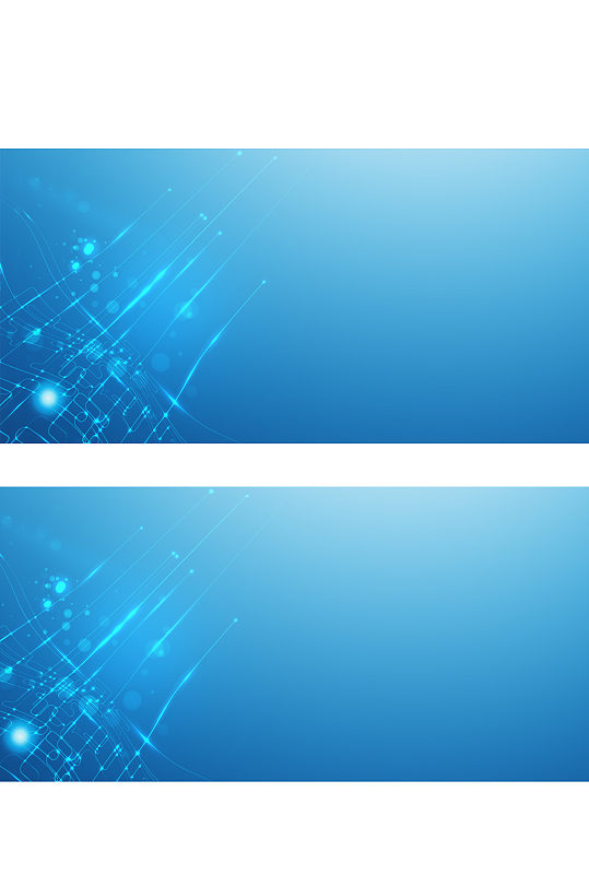 商务科技蓝色海报设计背景-众图网