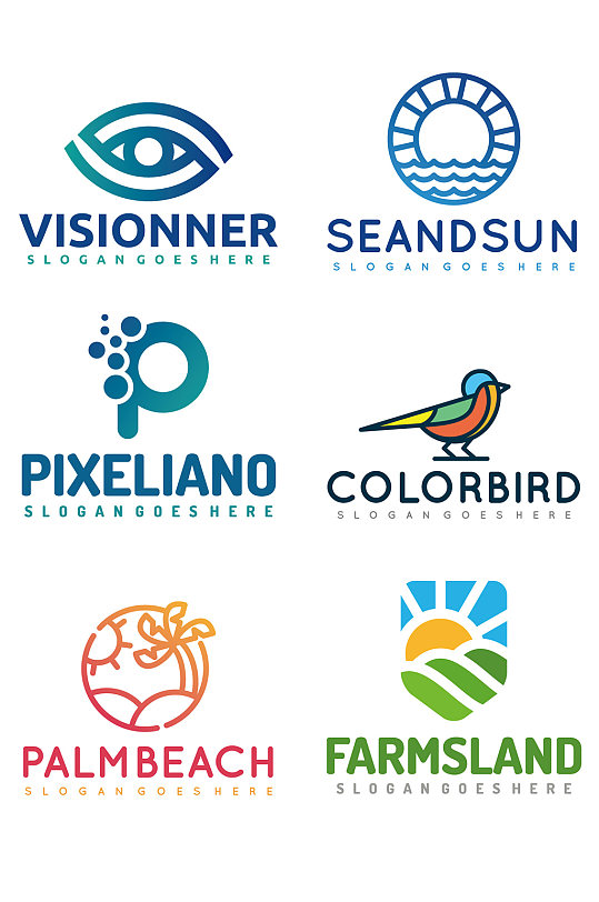 logo设计模板矢量素材