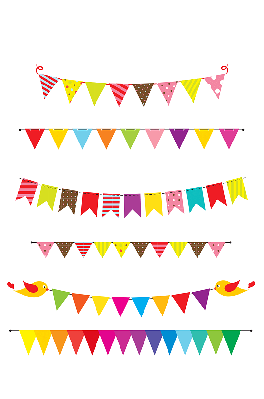 三角旗图片 三角旗素材下载 众图网