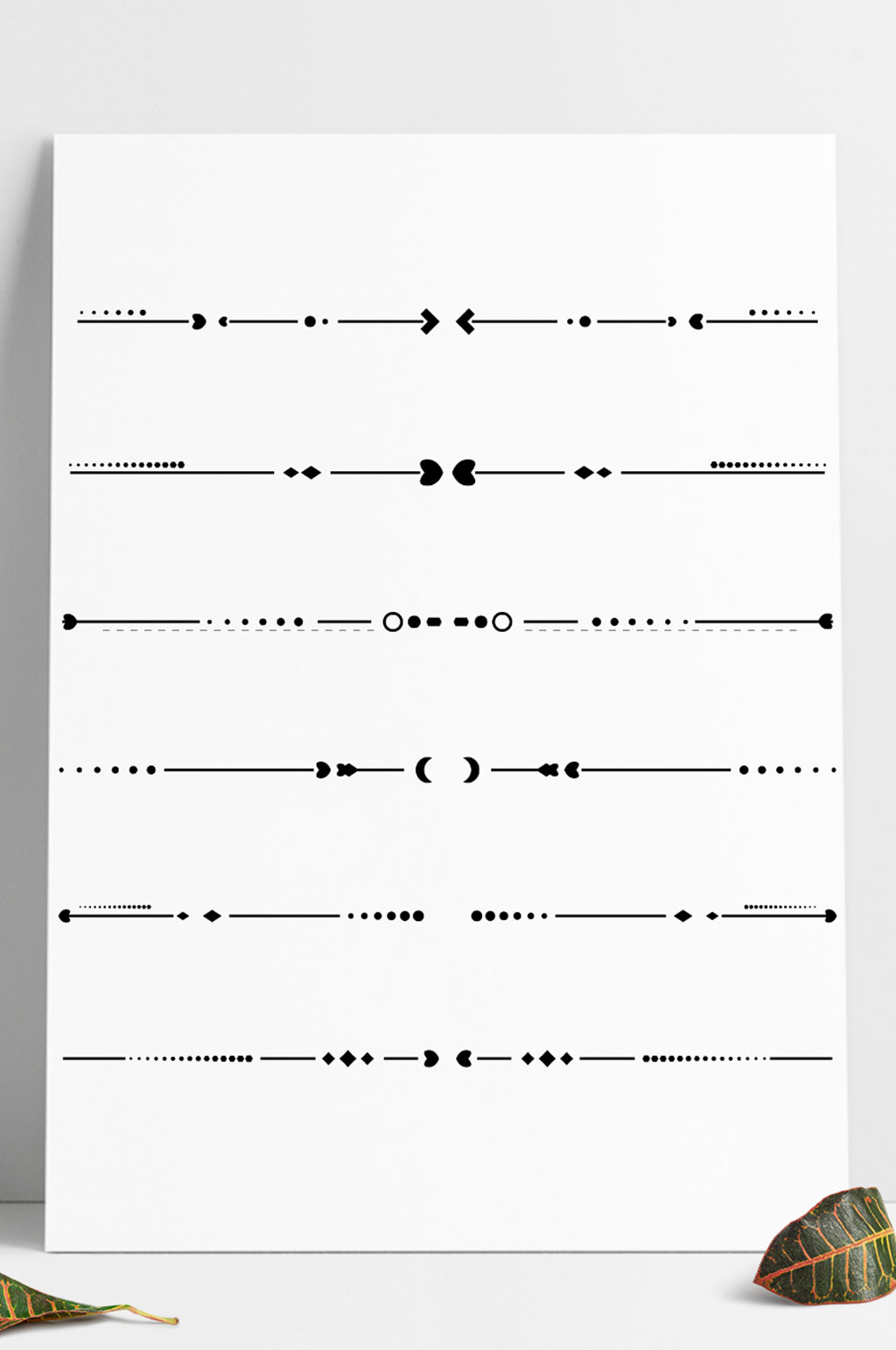 word分隔符图片