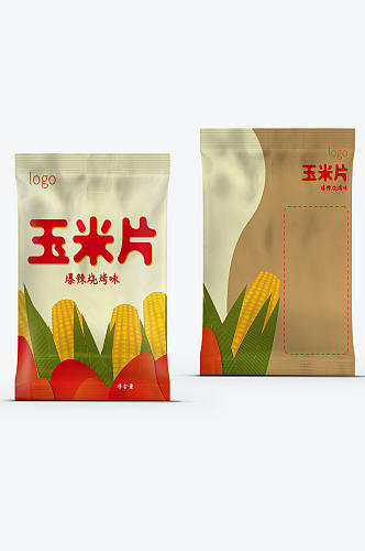玉米片膨化油炸食品包装袋