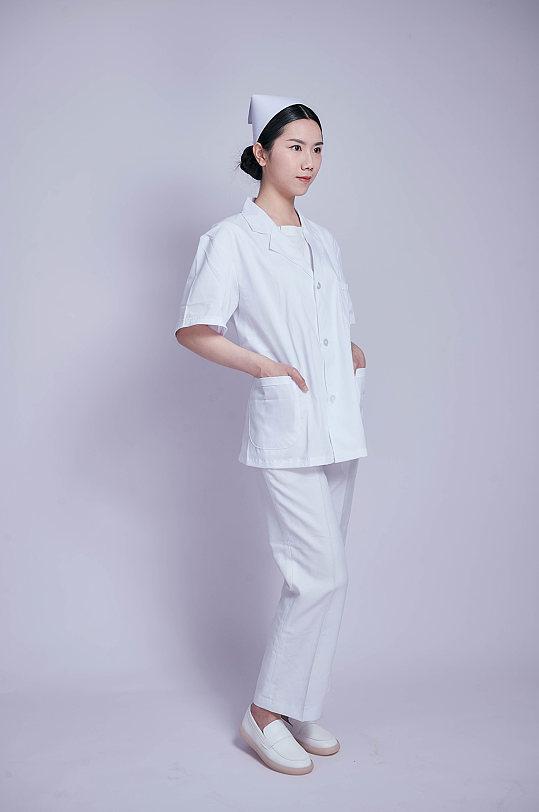 白衣天使护士医生医务人员人物摄影图片