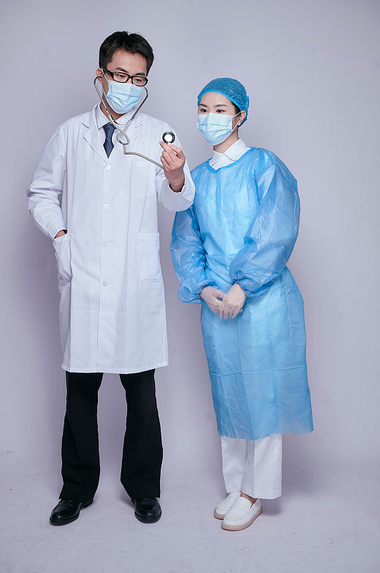 医生护士组合医务人员人物摄影图片原创客片