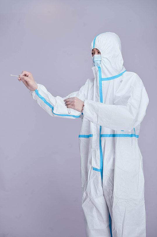 医疗医生医务人员人物核酸检测摄影图片