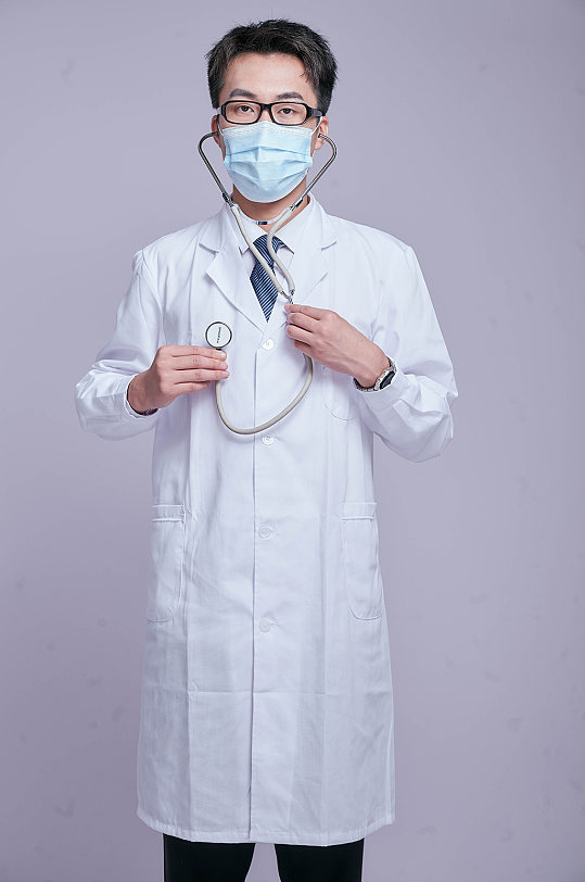 医院医疗白大褂医生医务人员人物摄影图片