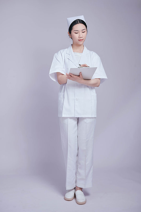 护士白衣天使医务人员人物摄影图片