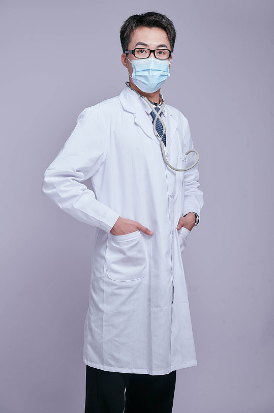 医院医疗白大褂医生医务人员人物摄影图片