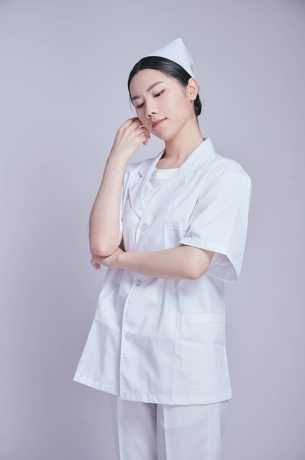 女護(hù)士醫(yī)療醫(yī)務(wù)人員人物攝影圖片介紹素材