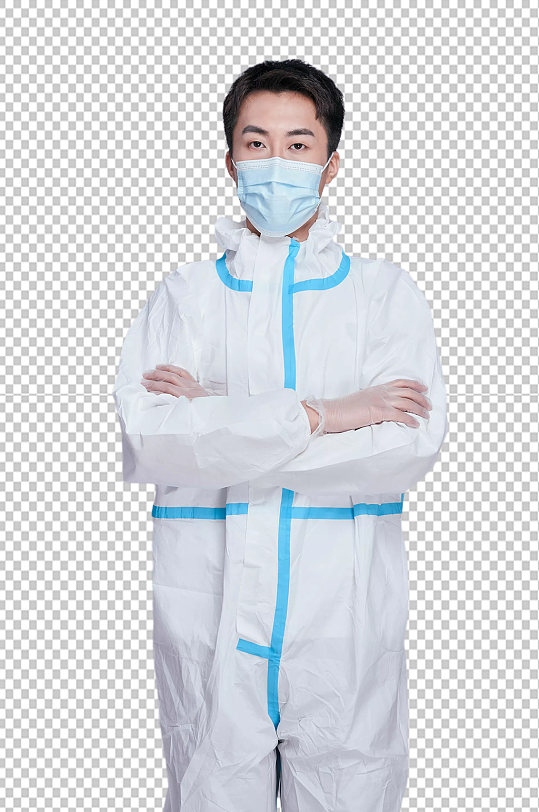 防护服防疫抗疫医务人员人物摄影图片png