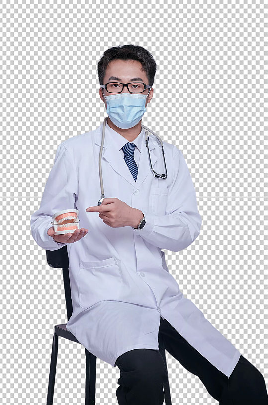 牙医牙科医生医务人员人物摄影图片png
