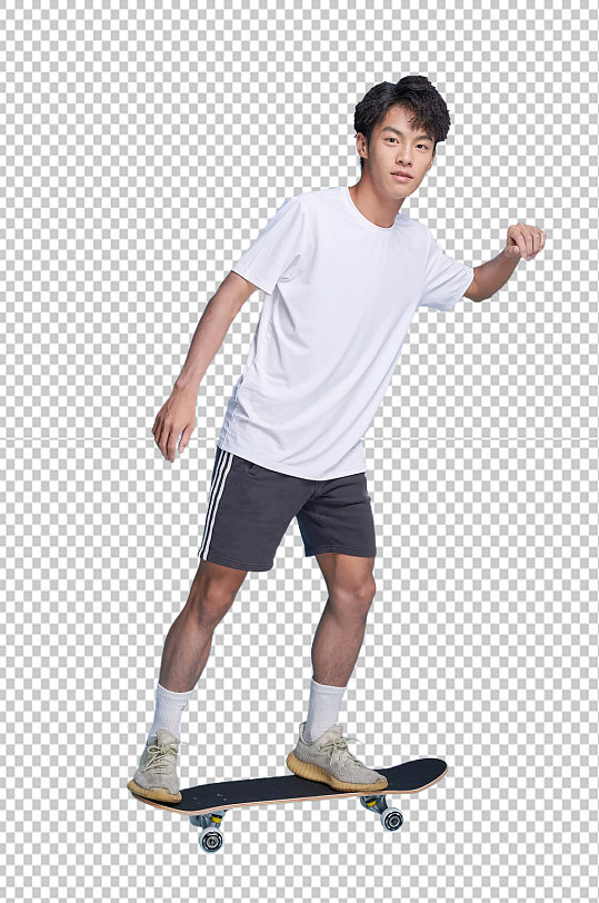 滑板男生体育运动健身人物免抠png摄影图