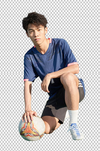 足球男生体育运动健身人物免抠PNG摄影图