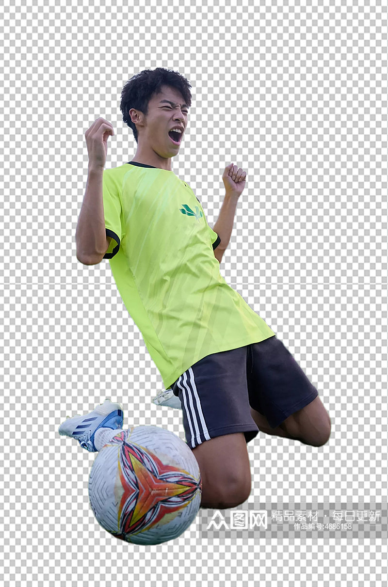 体育运动足球人物摄影图免抠PNG摄影图片素材