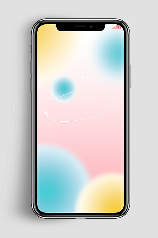 清新渐变弥散风背景海报背景图元素-众图网